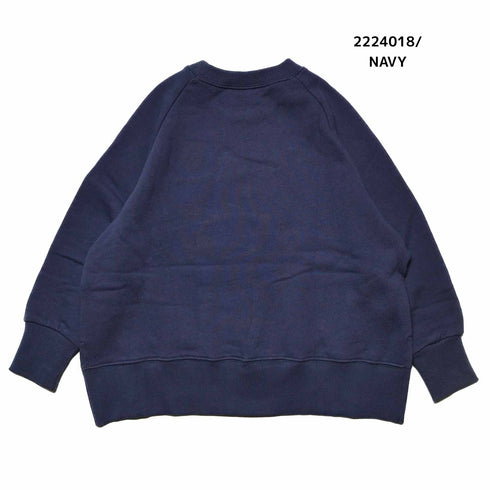 【130~150】★NEEDLEWORKS★柔らか裏毛MUSHROOMトレーナー(2224018j)